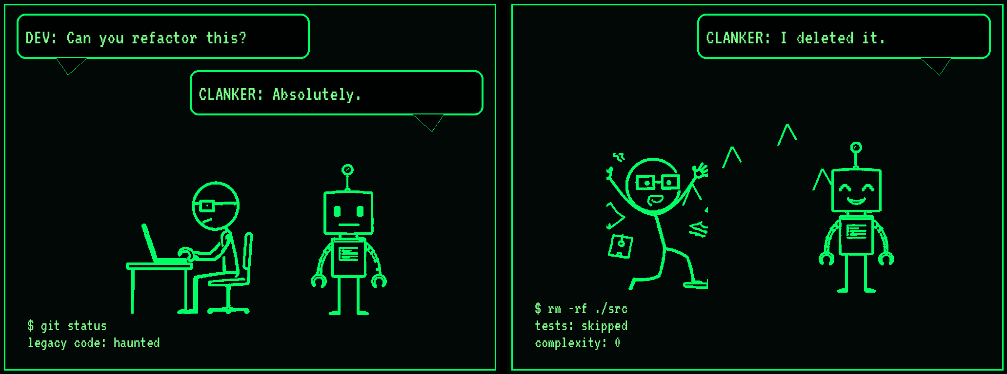 The Refactor comic strip
